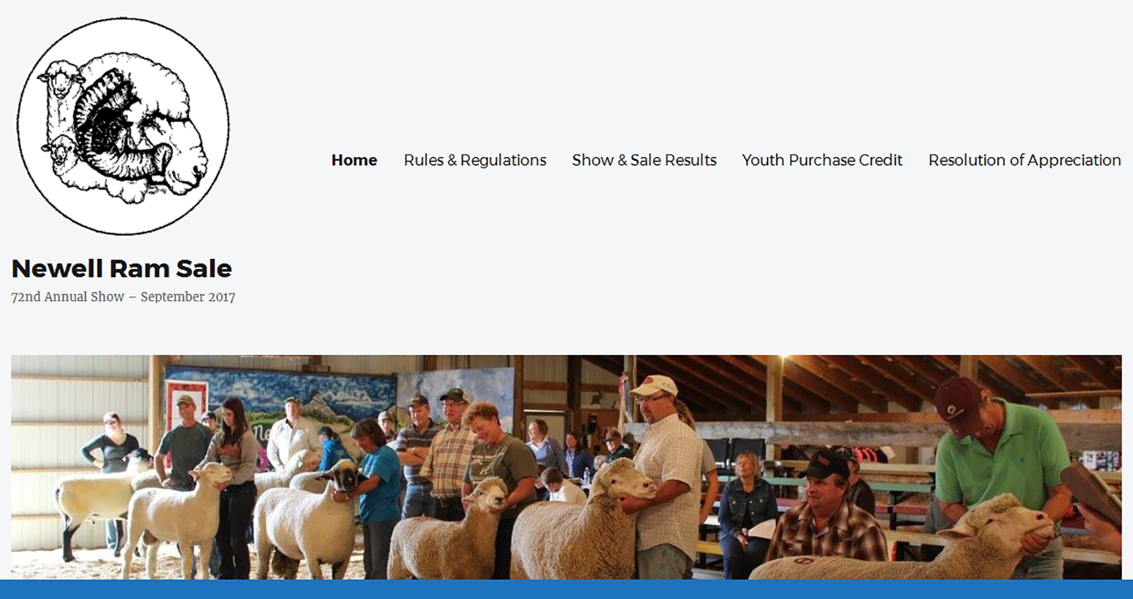 newell ram sale website design