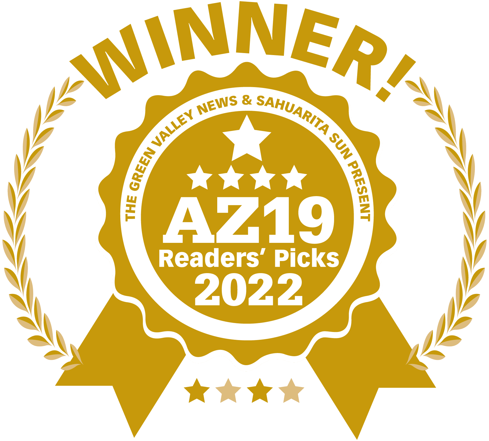 winner of the az19 readers picks marketing service award