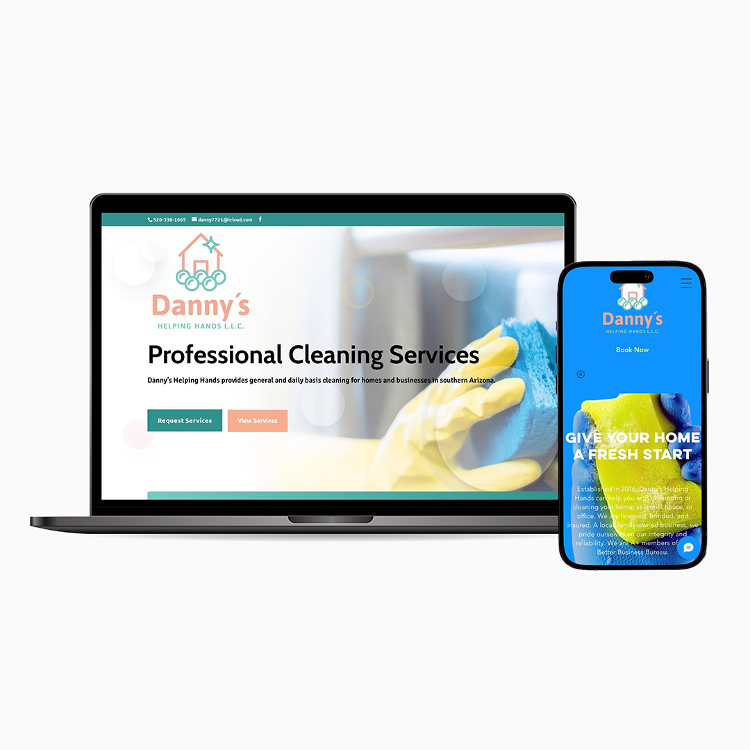 Danny's Helping Hands Portfolio: Witness the impactful collaboration as Shield Bar Marketing develops a compelling online presence for Daniela's caring initiative, featuring captivating photography by Manuel Ruiz of ManuelRuizPhoto.com.