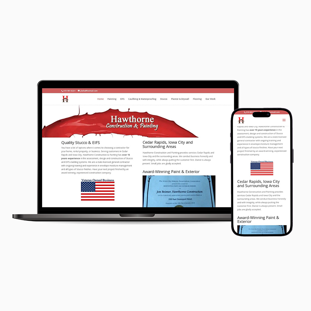Hawthorne Construction Journey with us as Shield Bar Marketing supports the growth of Hawthorne Construction, creating an impactful online presence that showcases Jon's expertise and craftsmanship, paving the way for success in the digital realm.