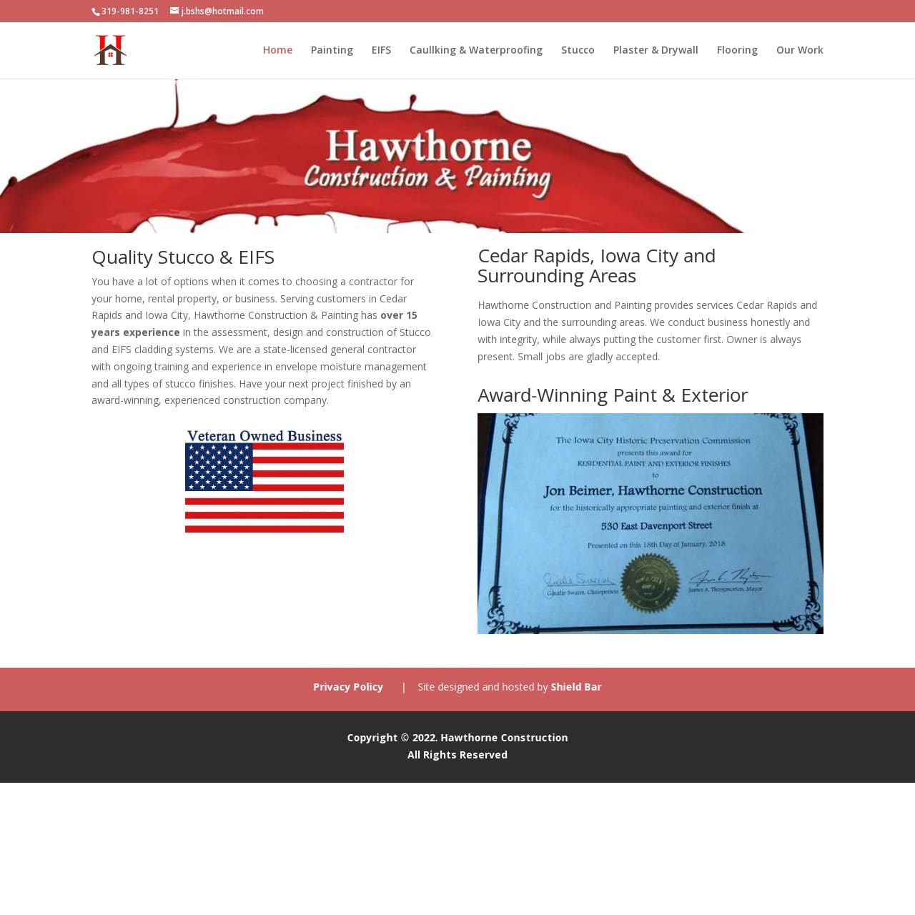 Journey with us as Shield Bar Marketing supports the growth of Hawthorne Construction, creating an impactful online presence that showcases Jon's expertise and craftsmanship, paving the way for success in the digital realm.