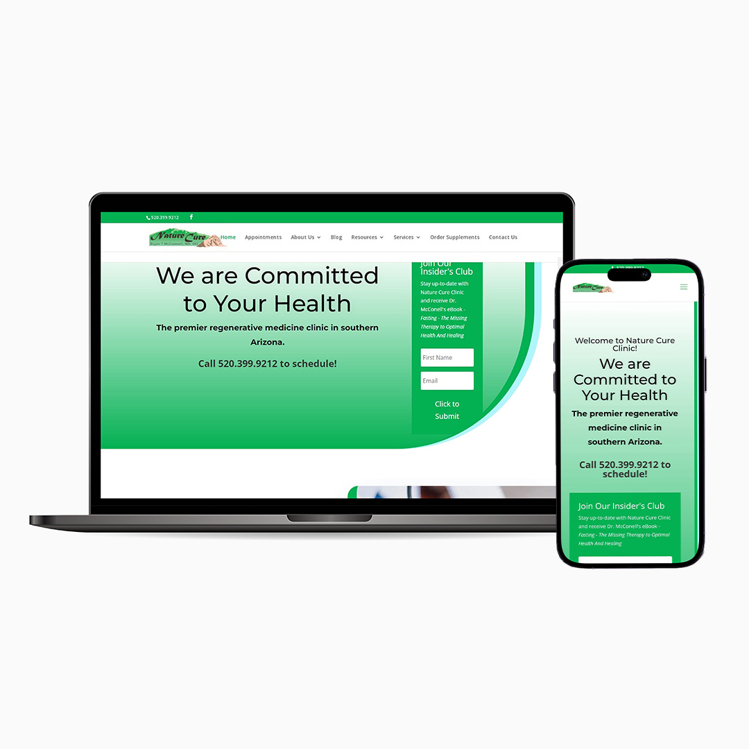 Witness the revival as Shield Bar Marketing takes over and breathes new life into Nature Cure Clinic's website, creating a fresh and captivating look. Experience the synergy as we also design coordinating brochures and banners, complementing their existing logo with a harmonious visual identity.