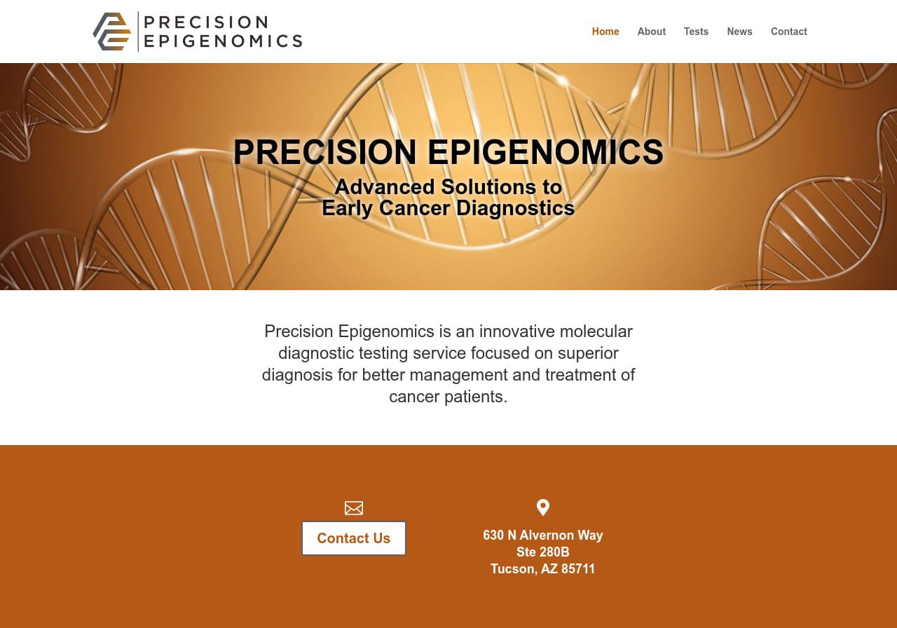 Experience the cutting-edge world of Precision Epigenomics as Shield Bar Marketing redesigns their corporate website, harmonizing a color palette and fonts that align with their logo. Unlock the power of our Premium Hosting plan, offering dedicated server resources, custom SSL certificates, and more for an unparalleled online experience.