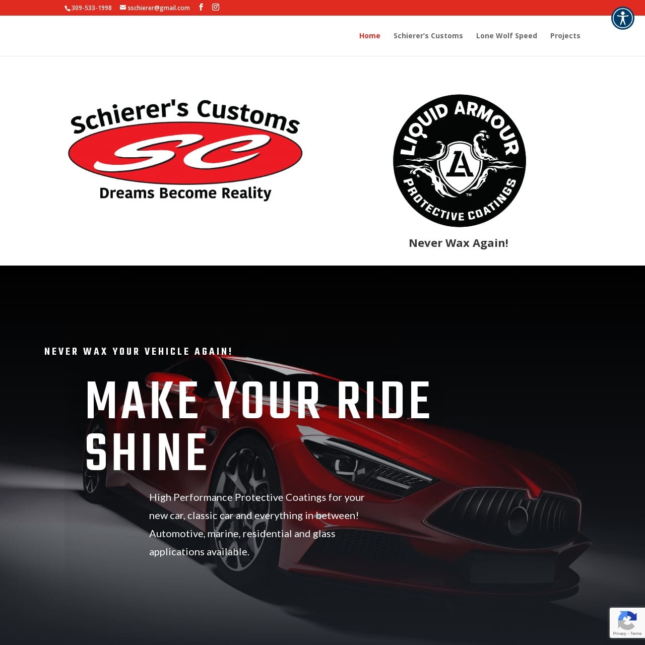 Experience the automotive marvels created by Shannon Schierer as Shield Bar Marketing builds a captivating website, showcasing his custom cars and the remarkable Liquid Armour protective coating. Discover the artistry and precision behind each masterpiece.
