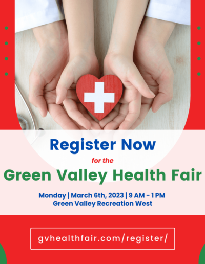 Green Valley Health Fair Social Media Campaign by Shieldbar Marketing