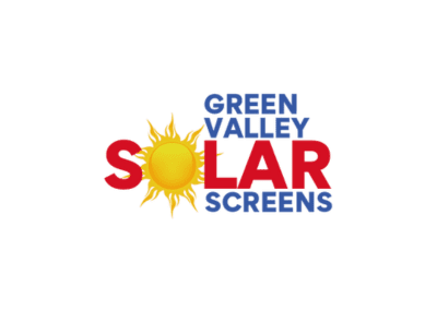 Green Valley Solar Screens Logo Design by Shieldbar Marketing