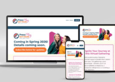 Press Play, Not Pause Conference