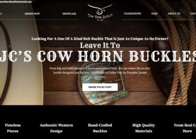 JC’s Cowhorn Buckles