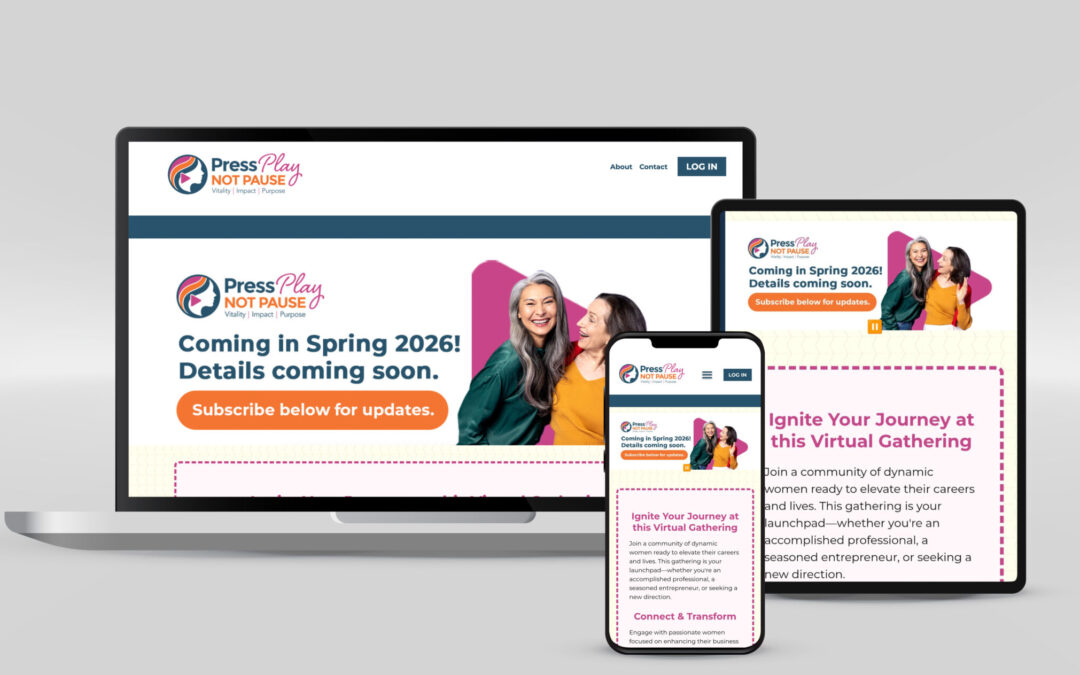 Press Play, Not Pause Conference