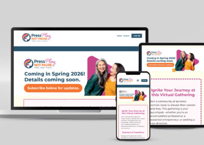 Press Play, Not Pause Conference