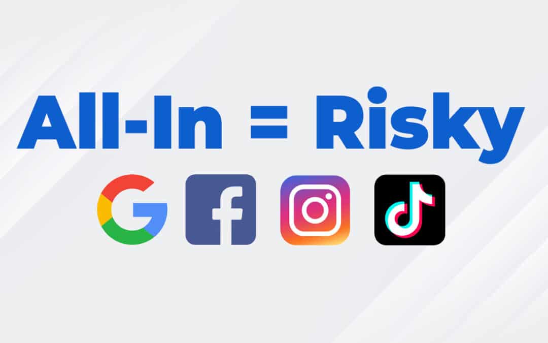 All-In on Facebook & Google? Why That’s Getting Riskier (And How to Fix Your Ad Mix in 2026)